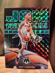 Obi Toppin [Green] #9 Basketball Cards 2021 Panini Mosaic Jam Masters Prices