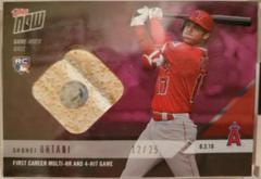 Shohei Ohtani [Relic Purple] #553C Baseball Cards 2018 Topps Now Prices