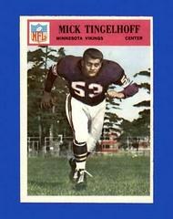 Mick Tingelhoff Football Cards 1966 Philadelphia Prices