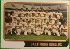 Orioles Team #16 Baseball Cards 1974 O Pee Chee Prices