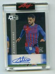 Alvaro Sanz Soccer Cards 2022 Pro Set Autographs Prices