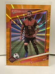 Sergio Ramos [Orange Laser] #144 Soccer Cards 2021 Panini Donruss Road to Qatar Prices