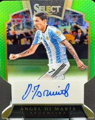 Angel Di Maria [Neon Green Die Cut] #S-ADM Soccer Cards 2016 Panini Select Signatures Prices