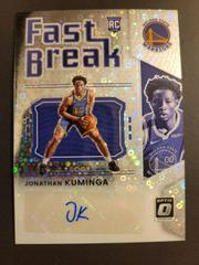 Jonathan Kuminga #FB-JKM Basketball Cards 2021 Panini Donruss Optic Fast Break Signatures Prices