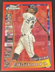 Jazz Chisholm Jr. [Red] #YQ-25 Baseball Cards 2022 Topps Chrome Youthquake Prices