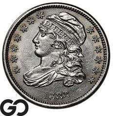 1833 Coins Capped Bust Half Dime Prices