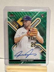 Aaron Ashby [Green Wave] #FA-AA Baseball Cards 2022 Topps Finest Autographs Prices