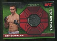 Rory MacDonald [Green] #FMR-RM Ufc Cards 2013 Topps UFC Knockout Fight Mat Relics Prices