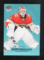 Sergei Bobrovsky [Sapphire] #M-49 Hockey Cards 2021 Ultra Medallions Prices