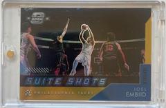 Joel Embiid [Gold] #17 Basketball Cards 2021 Panini Contenders Optic Suite Shots Prices