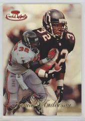 Jamal Anderson [Class 1 Red] #3 Football Cards 1998 Topps Gold Label Prices