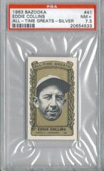 Eddie Collins [Silver] #41 Baseball Cards 1963 Bazooka All Time Greats Prices