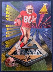 Jerry Rice #ZT6 Football Cards 1995 Zenith Z Team Prices