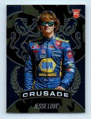 Jesse Love #6 Racing Cards 2021 Panini Chronicles NASCAR Crusade Prices
