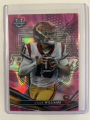 Caleb Williams [Pink Lava] #1 Football Cards 2022 Bowman's Best University Prices