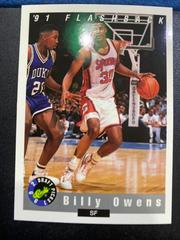 Billy Owens #97 Basketball Cards 1992 Classic Draft Picks Prices
