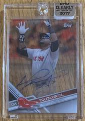 David Ortiz #CAAU-DO Baseball Cards 2017 Topps Clearly Authentic Autographs Prices