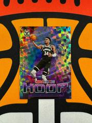 Giannis Antetokounmpo [Hyper Green] #10 Basketball Cards 2023 Panini Hoops Hoopla Prices
