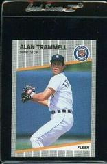 Alan Trammell #148 Baseball Cards 1989 Fleer Glossy Prices