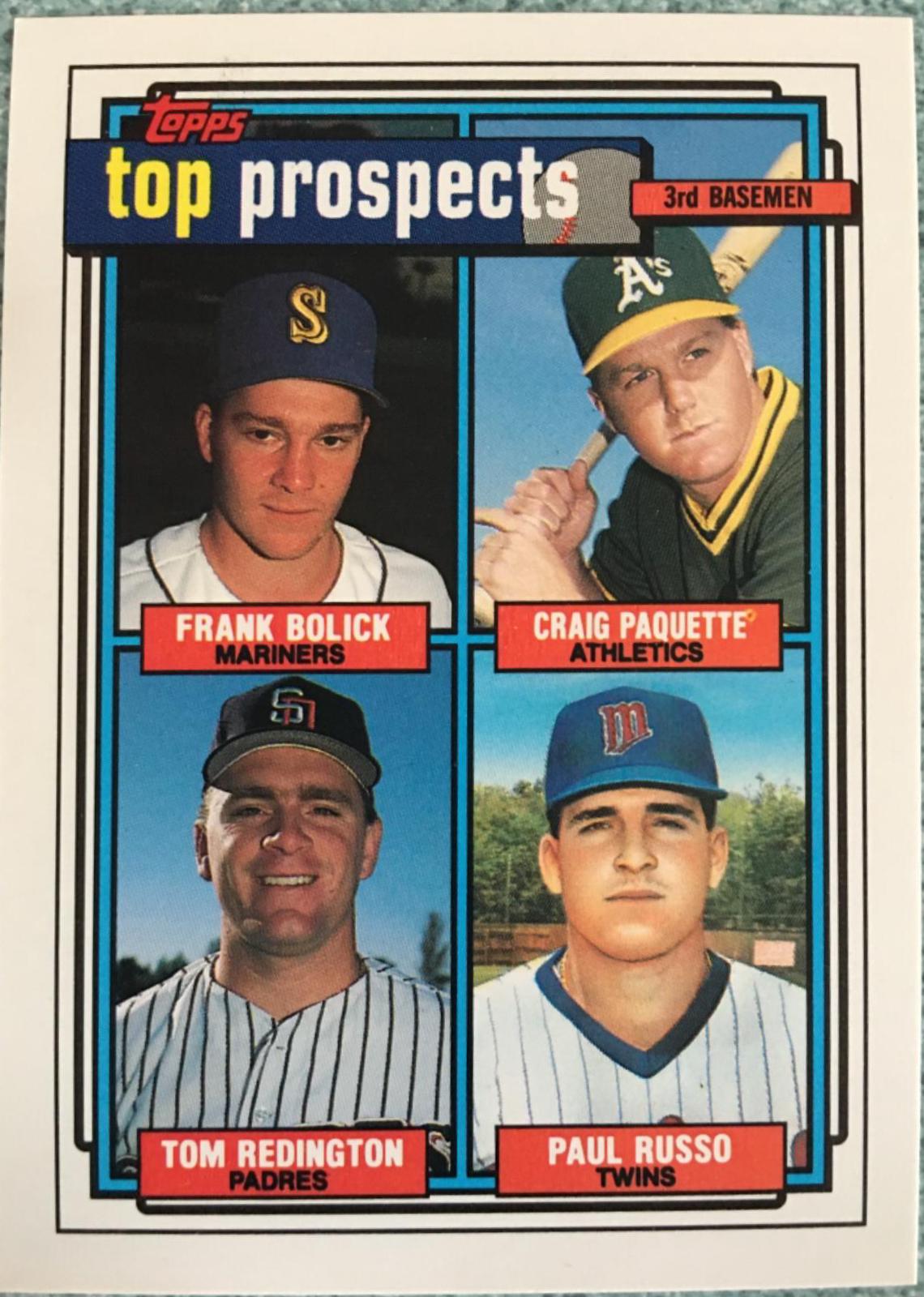 Top Prospects 3rd [Baseman] 473 Prices 1992 Topps Baseball Cards