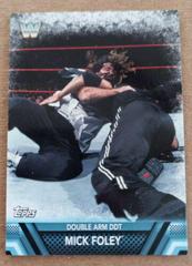 Mick Foley Wrestling Cards 2017 Topps WWE Then Now Forever Finishers and Signature Moves Prices