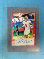 Brian Robinson Jr. [Red] Football Cards 2022 Leaf Valiant Autographs Take it to the House Prices