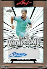 Alvaro Sanz Soccer Cards 2022 Leaf Metal Wonderkid Autographs Prices