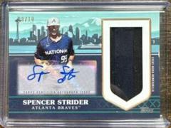 Spencer Strider Baseball Cards 2023 Topps Update All Star Autographs Jumbo Patch Prices
