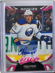 Owen Power [Magenta Autograph] #243 Hockey Cards 2022 Upper Deck MVP Prices