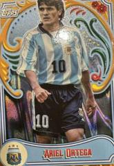 Ariel Ortega #48 Soccer Cards 2023 Topps Argentina Fileteado Prices