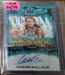 Cason Wallace #4 Basketball Cards 2023 Panini Court Kings Fresh Paint Prices