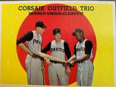 Skinner, Virdon, Clemente Baseball Cards 1959 Topps Prices