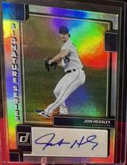 Jon Heasley #SS-JH Baseball Cards 2022 Panini Donruss Signature Series Prices