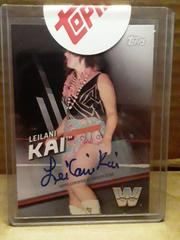 Leilani Kai [Autograph] #9 Wrestling Cards 2016 Topps WWE Divas Revolution Prices