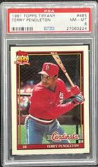 Terry Pendleton #485 Baseball Cards 1991 Topps Tiffany Prices
