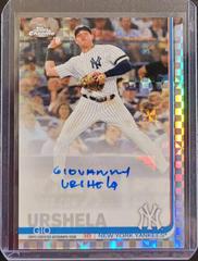 Gio Urshela [Xfractor] #GU Baseball Cards 2019 Topps Chrome Autographs Prices