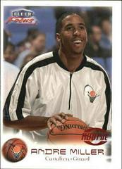 Andre Miller #118 Basketball Cards 1999 Fleer Focus Prices