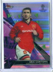 Eric Cantona #101 Soccer Cards 2021 Topps Finest UEFA Champions League Prices