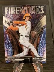 Max Ferguson #F-MF Baseball Cards 2021 Panini Prizm Draft Picks Fireworks Prices