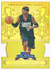 Allen Iverson [Orange Die Cuts] Basketball Cards 2014 Panini Excalibur Crusade Prices