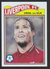Virgil van Dijk Soccer Cards 2019 Topps Living UEFA Champions League Prices