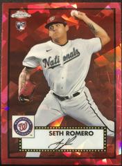 Seth Romero [Refractor] #100 Baseball Cards 2021 Topps Chrome Platinum Anniversary Prices