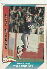 Don Beebe Football Cards 1991 Pacific Prices