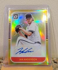 Ian Anderson [Gold] Baseball Cards 2021 Panini Donruss Optic Retro 1987 Signatures Prices