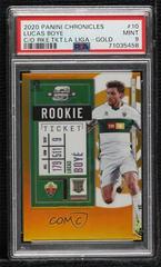 Lucas Boye [Gold] Soccer Cards 2020 Panini Chronicles Contenders Rookie Ticket La Liga Prices
