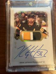 Kris Letang [Patch] #UDA-KL Hockey Cards 2021 SP Authentic UD Autographs Prices
