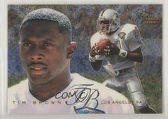 Tim Brown #16 Football Cards 1995 Fleer Flair Preview Prices