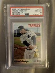 Miguel Andujar [Silver Metal] #473 Baseball Cards 2019 Topps Heritage Prices