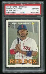 Hanley Ramirez [Blank Back] Baseball Cards 2016 Topps Heritage Prices