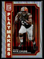 Nick Chubb #PM-6 Football Cards 2023 Panini Donruss Elite Playmakers Prices